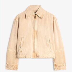 7 For All Mankind Workwear Jacket Sand Dune S